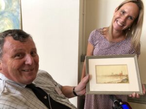 Bob Childs and Sarah Hartshorn