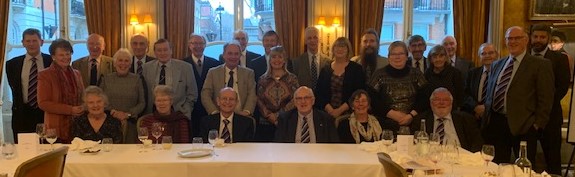 Members and their guests at the Savile Club lunch